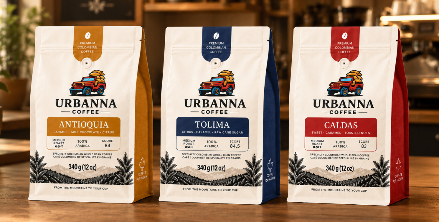Urbanna Coffee — Colombia Trio bundle